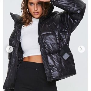NWT Belted Puffer Jacket